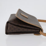 Celine Vintage Macadam Shoulder Bag Canvas and Leather - image 3
