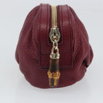 Gucci Bamboo Pouch Leather - image 12