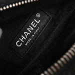 Chanel Vintage Zip Bowler Bag Printed Jacquard Large - image 4
