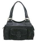 Celine C Macadam Handbag Suede - image 1