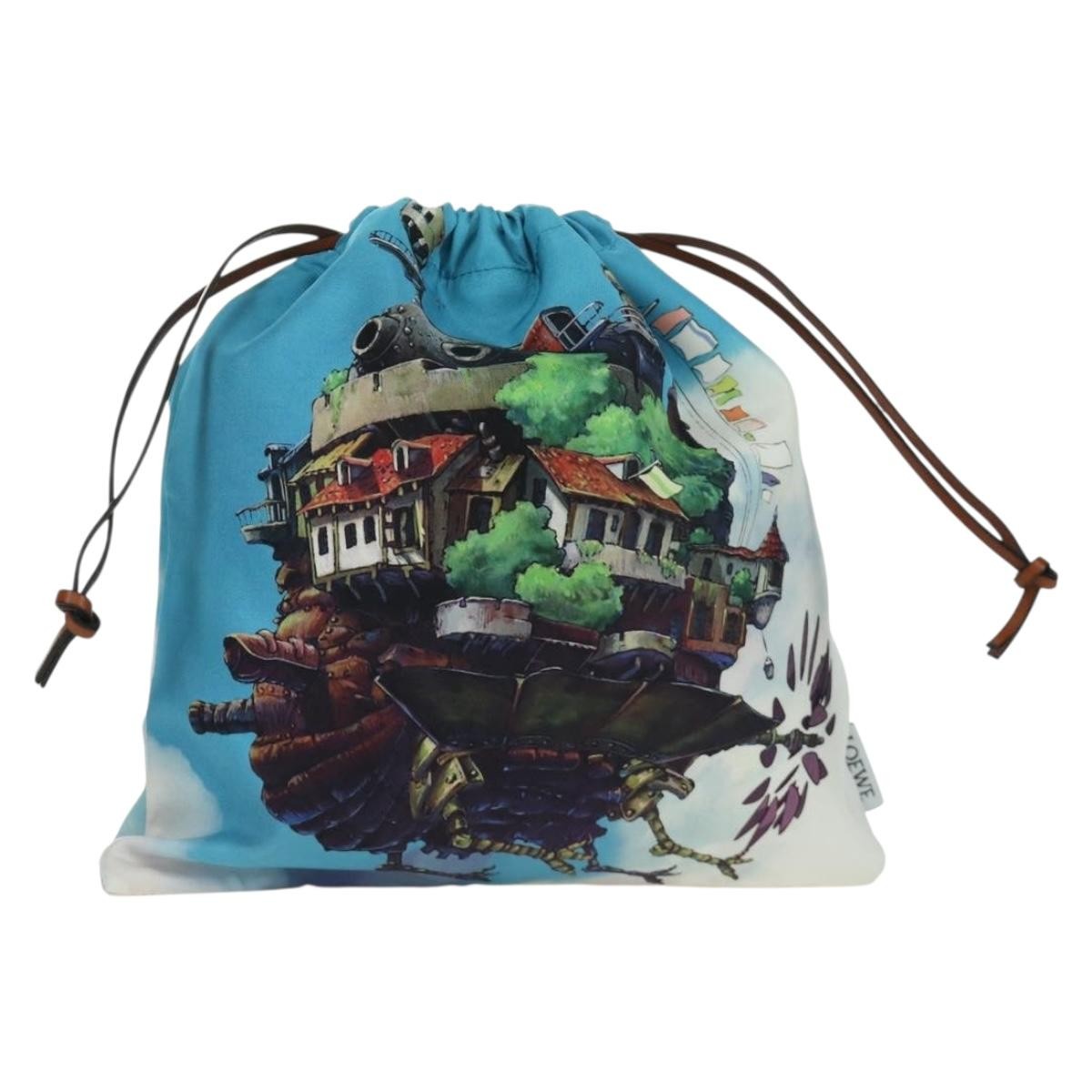 Loewe Paula Drawstring Pouch Printed Canvas Small - image 1