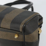Fendi Vintage Pequin Boston Bag Coated Canvas Medium - image 10