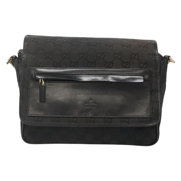 Gucci Flap Messenger Bag GG Coated Canvas Small - image 1