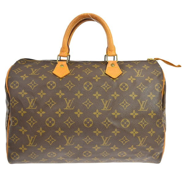 Louis Vuitton Speedy Handbag Monogram Canvas 35 - image 1