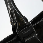 Salvatore Ferragamo Vintage Tote bag Patent Leather - image 17