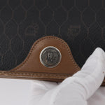 Christian Dior Vintage Honeycomb chain Canvas - image 12