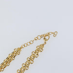 Christian Dior Vintage CD Clasp Chain Necklace Metal - image 11