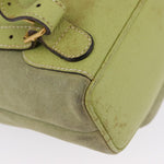 Gucci Gucci bamboo backpack daim mini - image 10