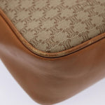 Celine Vintage Macadam Shoulder Bag Canvas and Leather - image 12