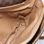 Celine Vintage Macadam Shoulder Bag Canvas and Leather - image 20