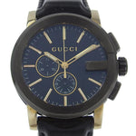 Gucci 101G Chronograph Quartz Watch Stainless Steel and Guccissima Leather with Diamond Markers 44 - image 6