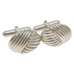 Tiffany & Co. Shell-Style Line Oval cuffs Silver 925 - image 1