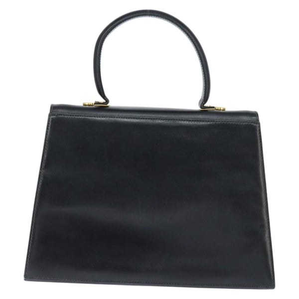 Salvatore Ferragamo Gancini Convertible Top Handle Bag Leather Mini