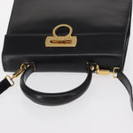 Salvatore Ferragamo Convertible Top Handle Bag Leather - image 14