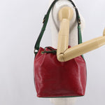 Louis Vuitton Bicolor Petit Noe Handbag Epi Leather - image 13