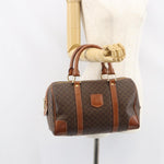 Celine Vintage Macadam Boston bag Canvas - image 15
