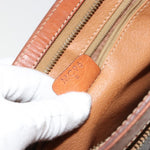 Celine Logo Triomphe Pouch Canvas and leather - image 7