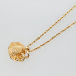 Christian Dior Logo Flower Necklace Metal - image 10