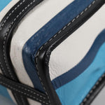 Balenciaga Bazar Convertible Tote Striped Leather Small - image 11
