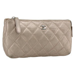 Chanel Classic O Case Pouch Quilted Lambskin Mini - image 15