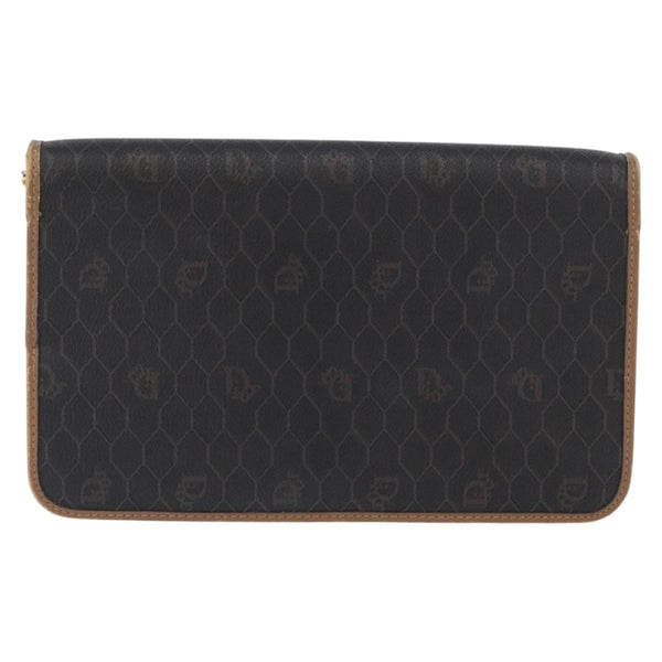 Christian Dior Vintage Honeycomb chain Canvas