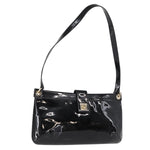 Salvatore Ferragamo Gancini Shoulder Bag Patent Leather - image 17