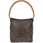 Louis Vuitton Monogram Looping Handbag Monogram Canvas GM - image 2