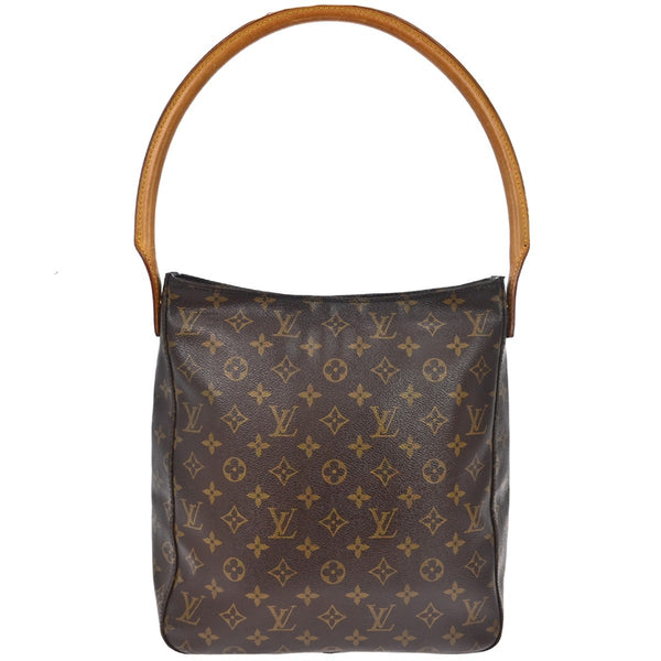 Louis Vuitton Monogram Looping Handbag Monogram Canvas GM