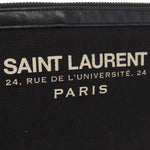 Saint Laurent Beach Zip Pouch Canvas Medium - image 12