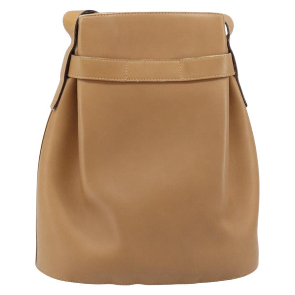 Salvatore Ferragamo Gancini Shoulder Bag Leather