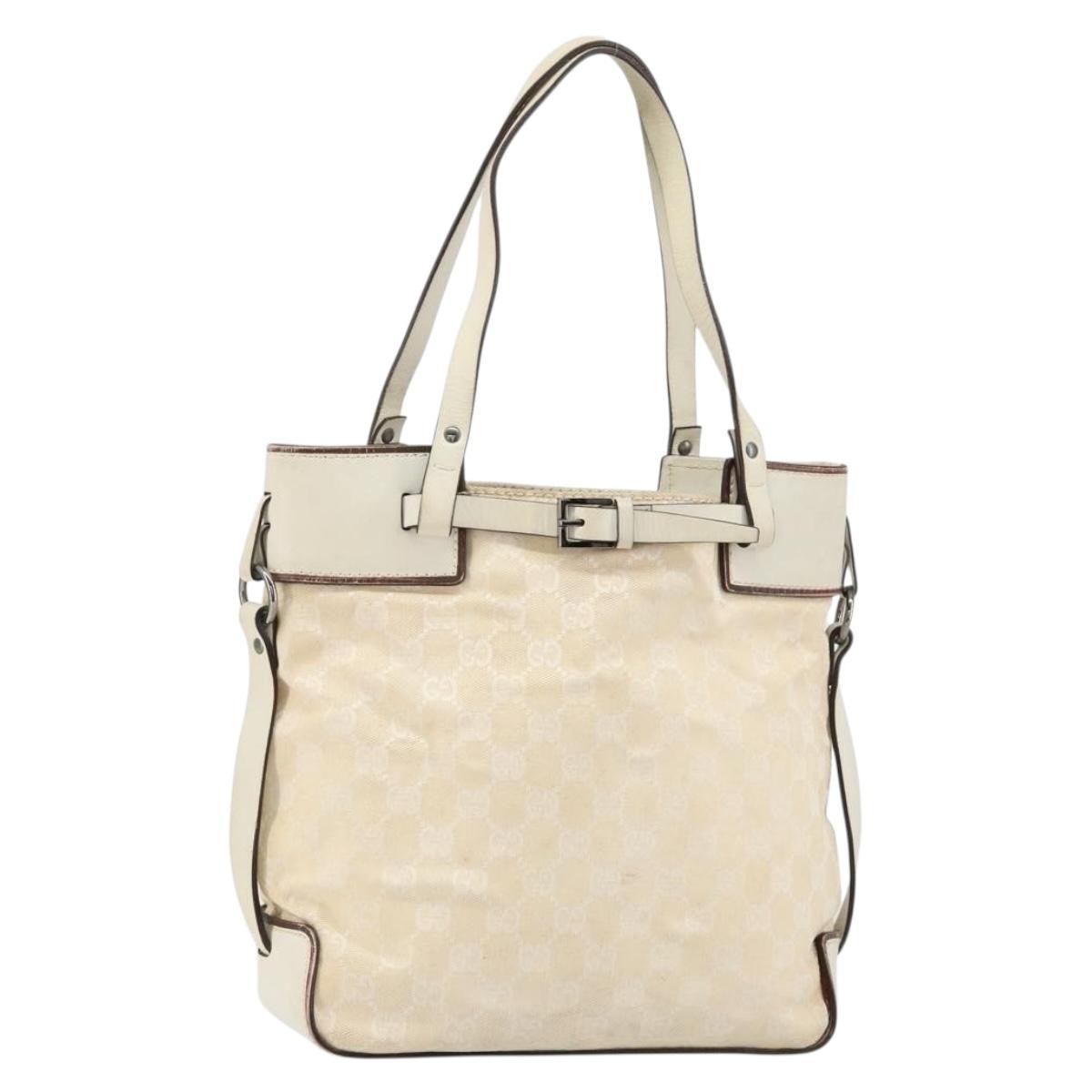 Gucci Belted Bucket Tote GG Canvas with Leather Small - image 1
