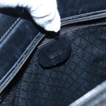 Gucci Vintage Bamboo Handle Bag Nylon - image 7