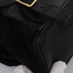 Gucci Vintage Bamboo Backpack Suede and Leather - image 9