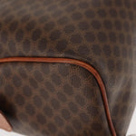 Celine Vintage Macadam Handbag Canvas and Leather - image 9