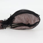 Chanel Drawstring Bucket Bag Chevron Patchwork Canvas Small - image 3