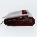 Salvatore Ferragamo Vala Chain Shoulder bag Patent leather - image 4
