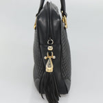 Bally Vintage Handbag Quilted Leather - image 3
