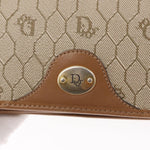 Christian Dior Vintage Honeycomb chain Canvas - image 12