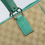Gucci Vintage Open Tote GG Canvas Medium - image 10