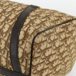 Christian Dior Vintage Trotter Boston Bag Diorissimo Canvas Large - image 9