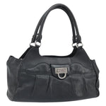 Salvatore Ferragamo Gancini handbag Leather - image 20