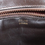 Celine C Sulky Shoulder bag Canvas and Leather - image 6