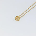 Christian Dior CD Pendant Necklace Metal and Crystals - image 3