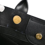Chanel Deauville Tote Studded Caviar Medium - image 8