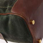 Loewe Anagram handbag Suede - image 10