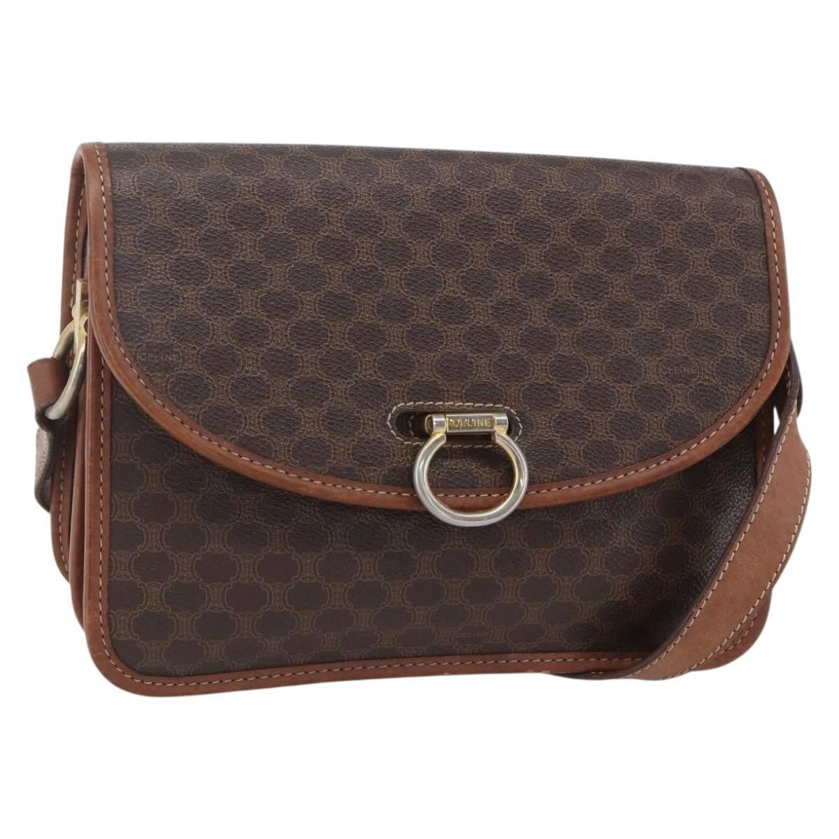 Celine Flap Shoulder Bag Canvas - image 1
