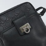 Salvatore Ferragamo Gancini Shoulder Bag Leather - image 12