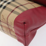 Burberry Nova check Shoulder bag Canvas and Leather - image 8