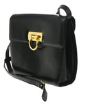Salvatore Ferragamo Gancini Shoulder Bag Leather - image 3