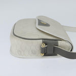 Christian Dior Vintage Honeycomb Flap Crossbody Bag Canvas and Leather - image 4